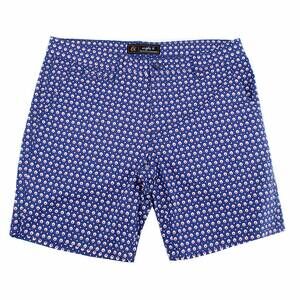 NEW EIGHT X men's retro dots print shorts in blue